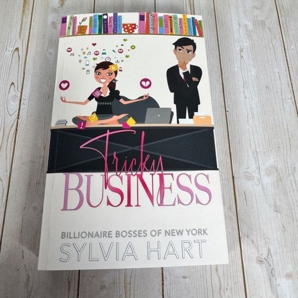 Tricky Business Sylvia‎ Hart 2022 First Edition Billionaire Boss Romance Reedsy